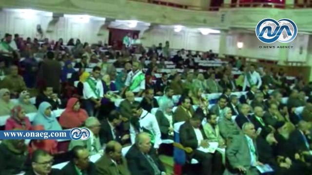 بدء الجلسة الافتتاحية لمؤتمر دور مؤسسات الأعمال الخاصة في رفعة الشعوب بني سويف