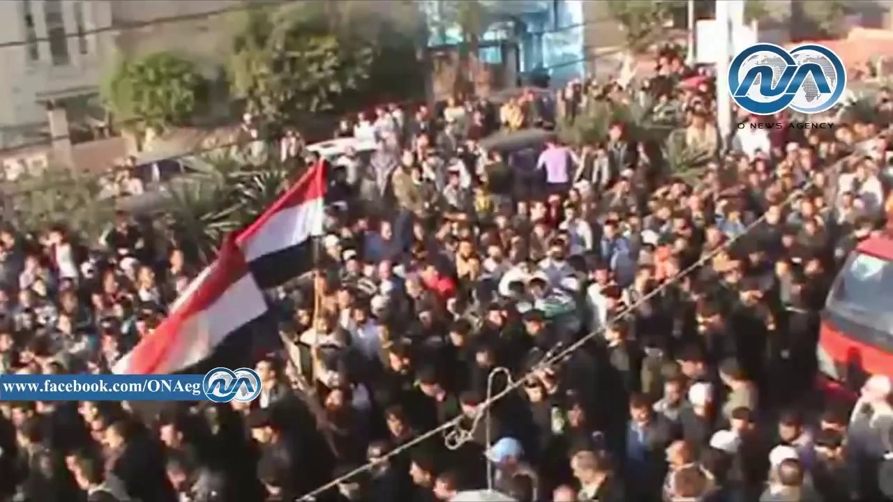 جنازة عسكرية لشهيد الشرطة إثر مطاردته لعناصر إجرامية بالدقهلية