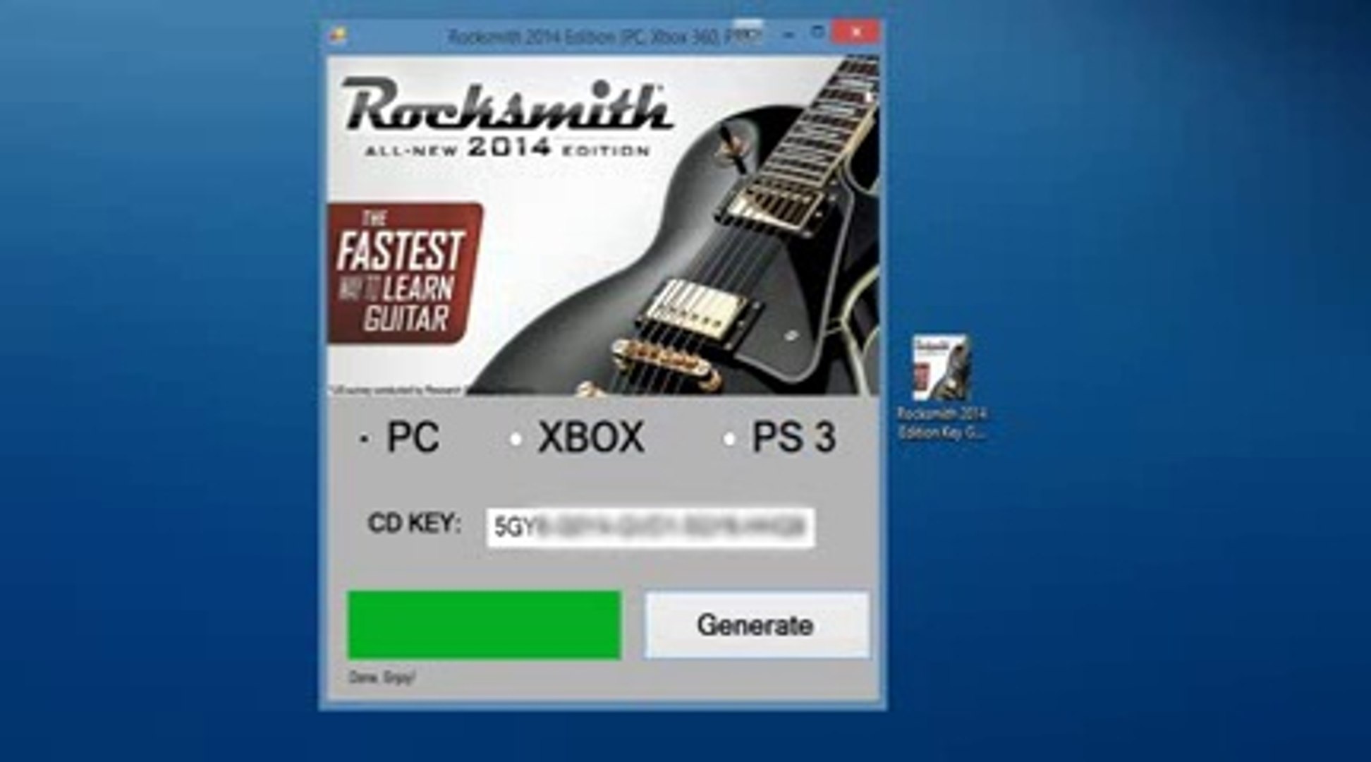 Rocksmith 2014 Cd-key Generator