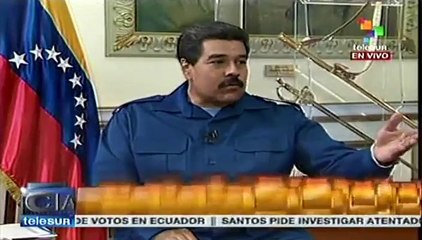 Señala Maduro que poder comunicacional en el mundo lo maneja EE.UU.