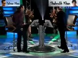 Shahrukh Khan Having Fun with Salman in KBC