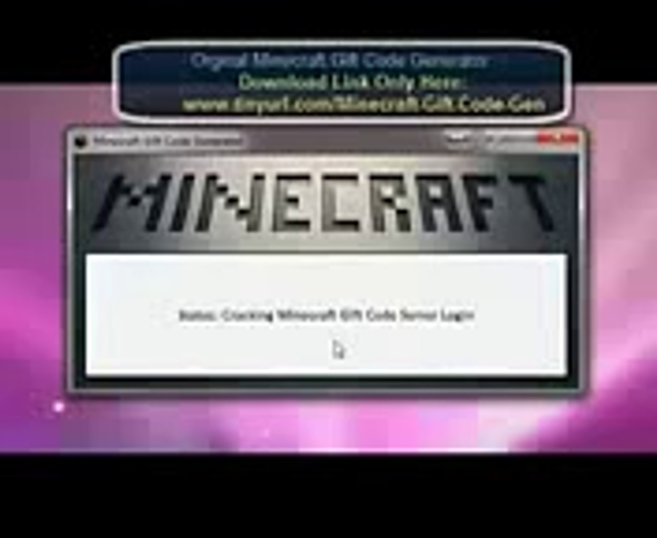 ⁣Free Download Minecraft Gift Code Generator 2014 Premium Account TUTORIAL mpeg4