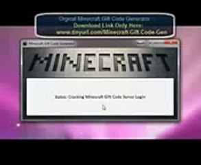 Free Download Minecraft Gift Code Generator 2014 Premium Account TUTORIAL mpeg4