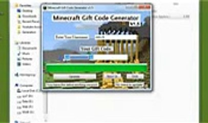 Free Minecraft Gift Code Generator 2014 Free Download 100% Working NO SURVEYS