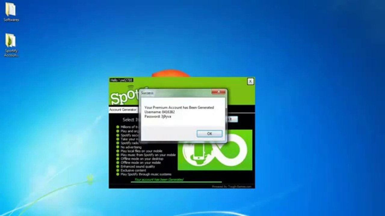 February 2014 Spotify Premium Code Generator Updated Version