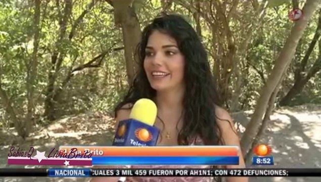 Livia Brito da detalles de sus últimas grabaciones y su participacion en Bailando por un sueño y Qué rico mamb