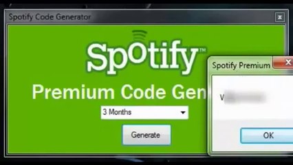 Spotify Premium Code Generator February 2014 Updated 2014