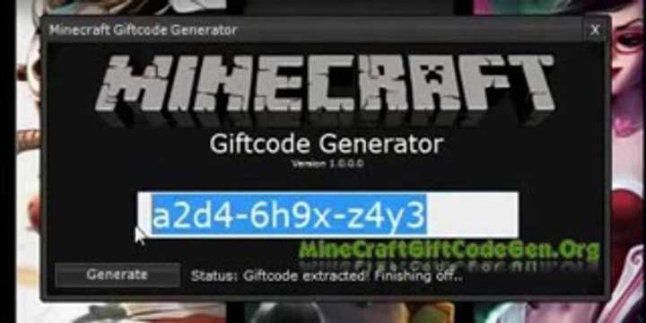 MineCraft Premium Account Gift Code Generator January 2014