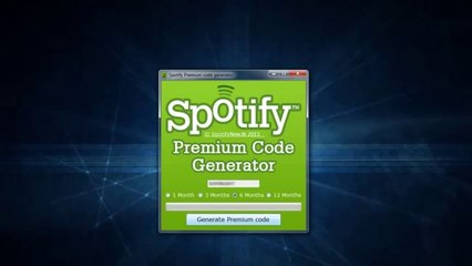 Spotify Premium Code Generator No survey] February 2014