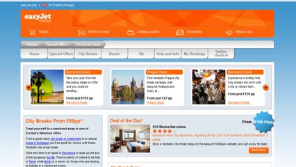 easyJet holidays Vouchers at vouchervista.com