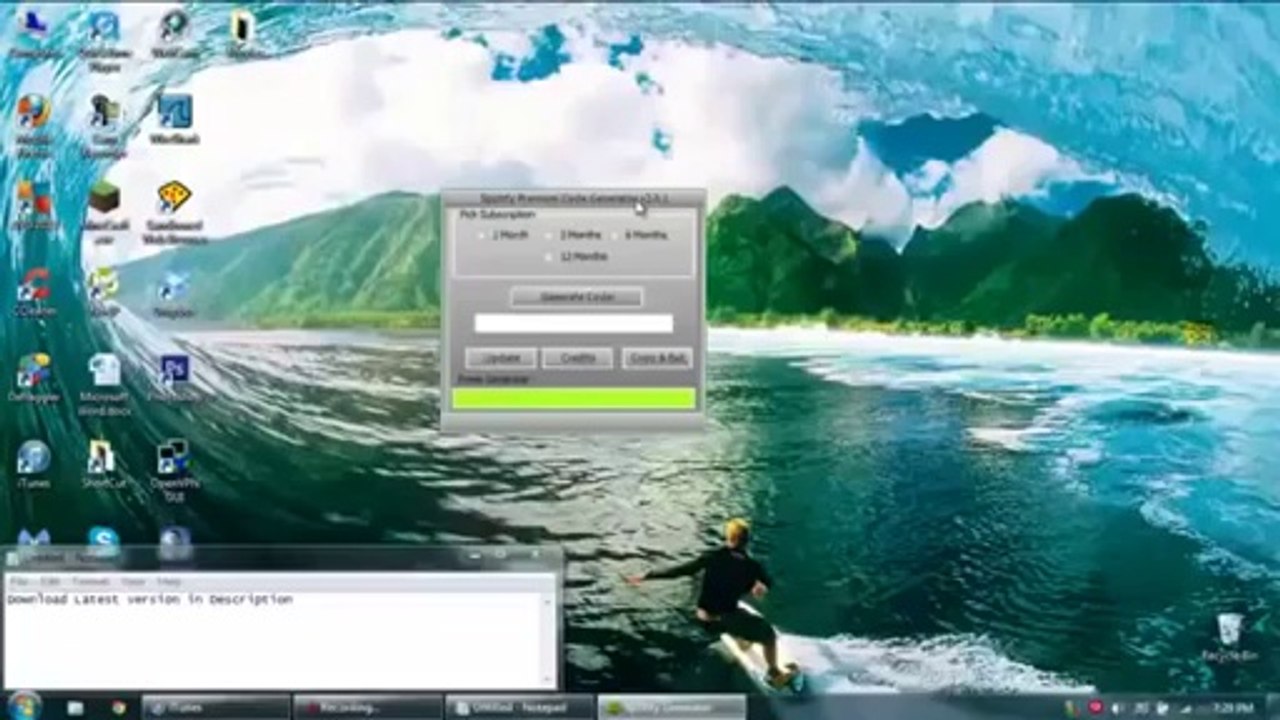 Free Spotify Premium Code Generator Mac Works for PC February 2014