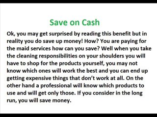 Benefits of using a maid service in Dubai