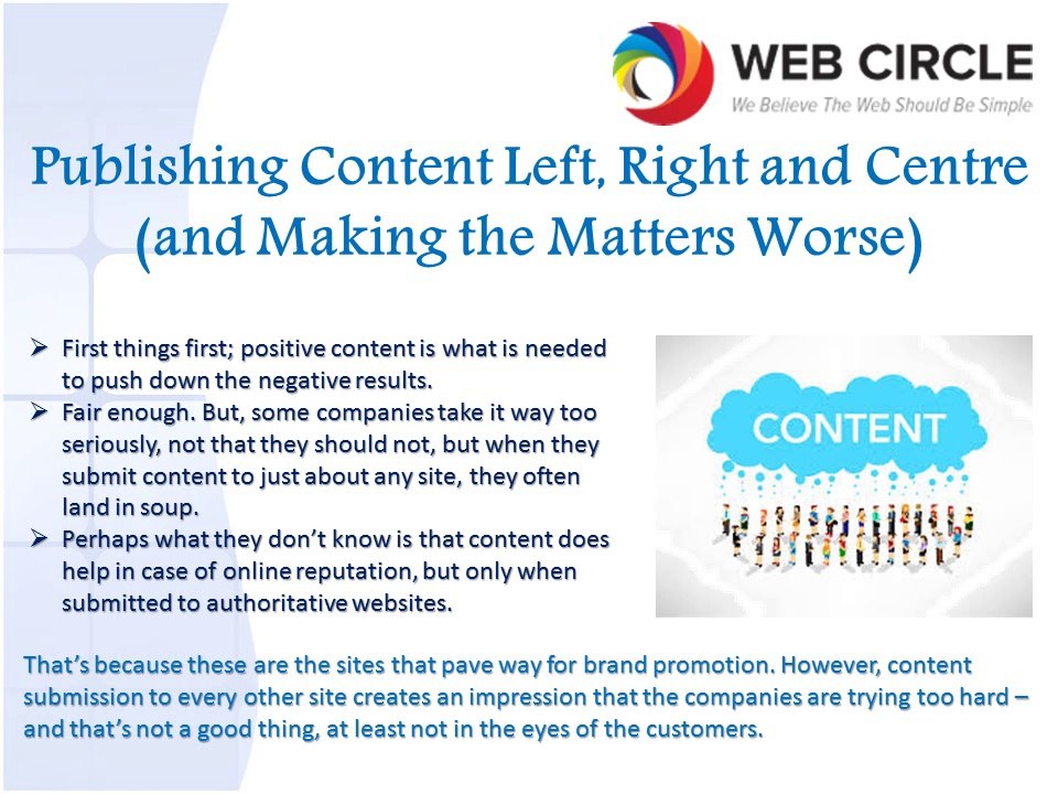 Online Reputation - Repercussions of Managing I...