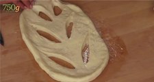 Recette Pâte à fougasse - 750 Grammes