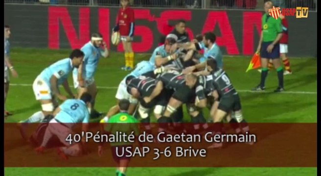 20ème journée de Top 14 : USAP vs Brive