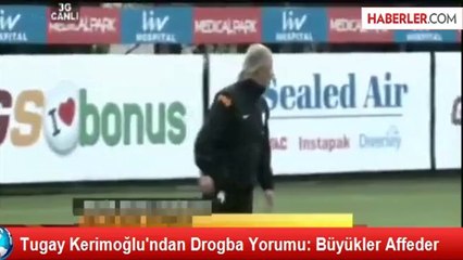 Galatasaray'da Tugay Kerimoğlu ile Drogba Barıştı