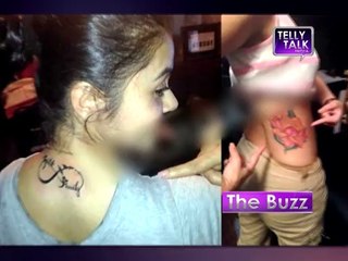 Saath Nibhaana Saathiya  Gopi aka Devoleena's NEW TATTOO .mp4
