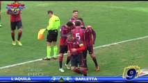 L'Aquila - Barletta 2-0 HD | Highlights Lega Pro I Div. Gir.B 25^ Giornata 23/02/2014