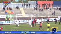 Gubbio - Lecce 1-2 | Highlights Lega Pro I Div. Gir.B 25^ Giornata 23/02/2014