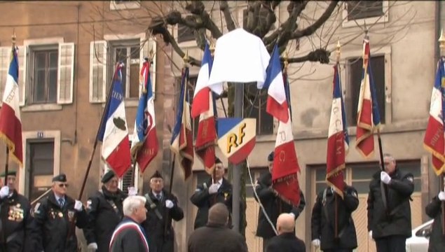 Inauguration de la Place des Anciens Combattants d'AFN.