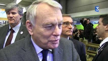 SIA 2014 : Jean-Marc Ayrault positive au Salon de l'Agriculture