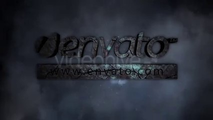 Stormy Stone Logo - After Effects Template
