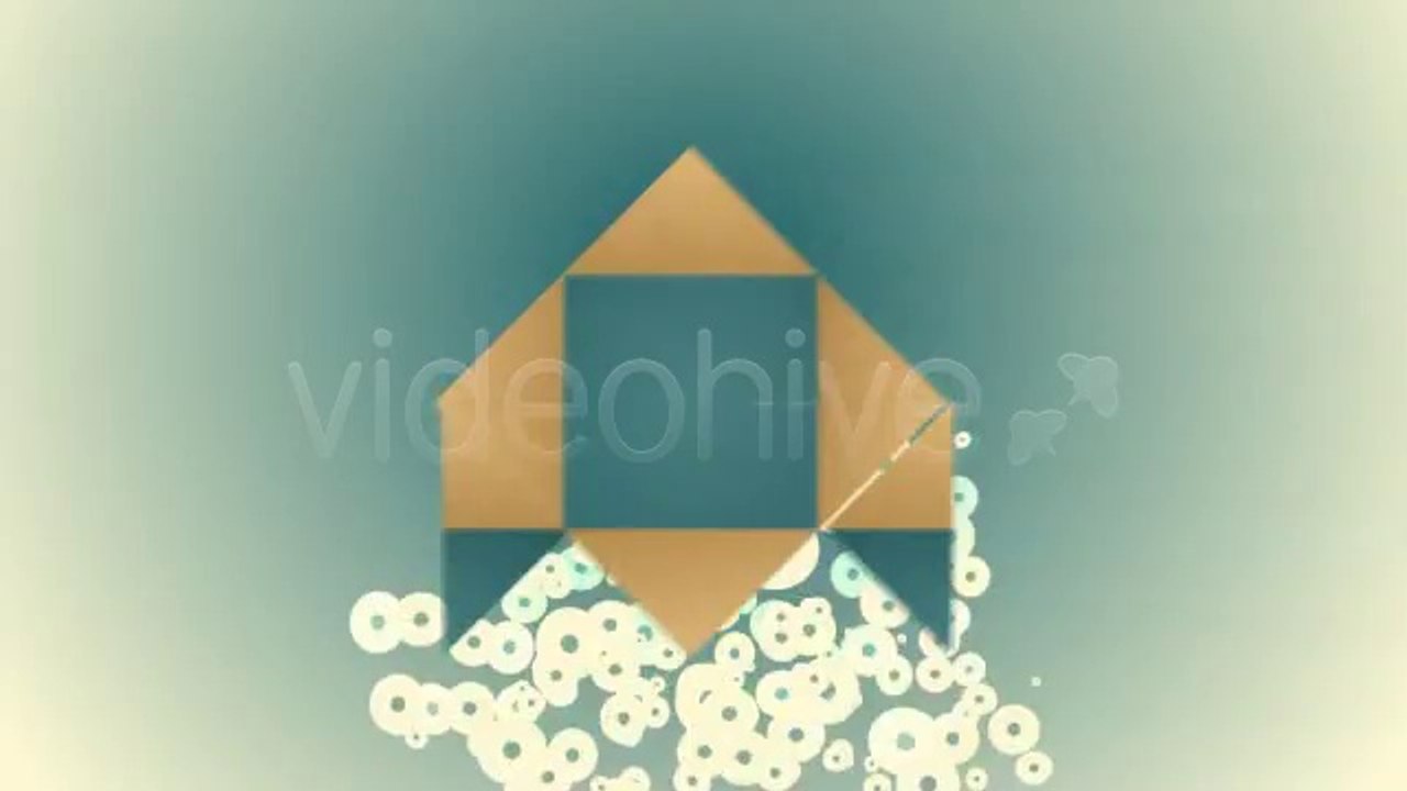 Origami Rocket Logo Revealer - After Effects Template