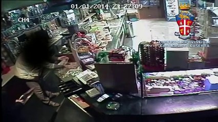 Casal di Principe (CE) - Rapina al Bar Cristal, arresti (23.02.14)