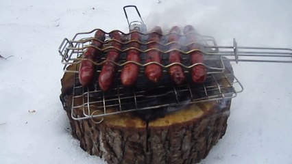 Barbecue merguez by BioGrill!