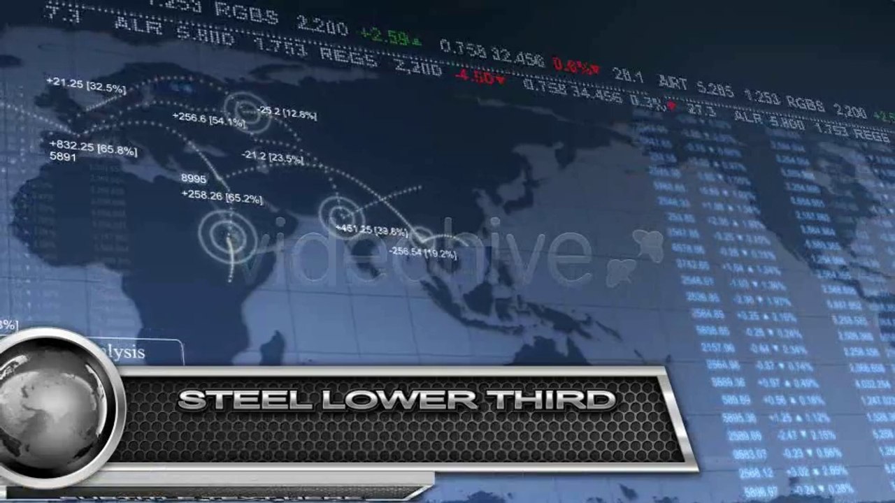 Steel Lower Third HD - After Effects Template