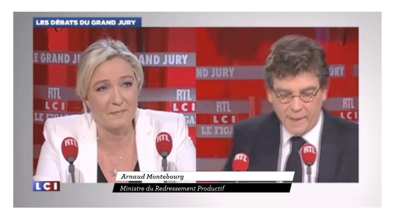 Montebourg à Le Pen : "Les chiens ne font point des chats"
