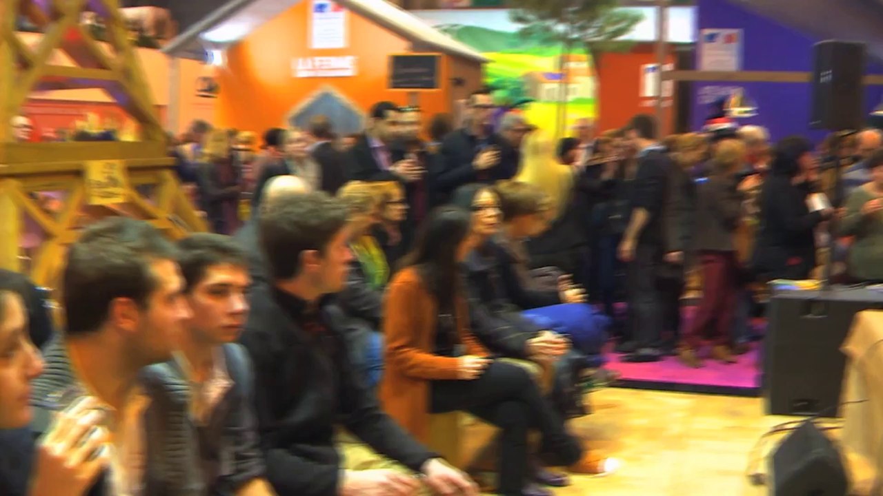 Salon de l'agriculture - Dégustation de vin du Lycée viticole de Libourne