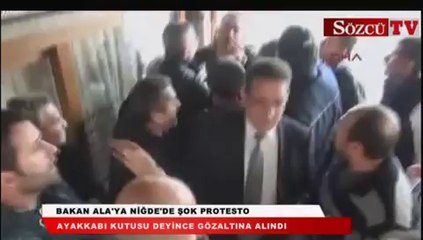Bakan'a 'Ayakkabı kutusu' dedi ve..!