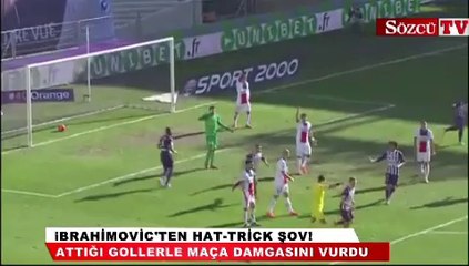 Ibrahimovic'ten hat-trick şov!