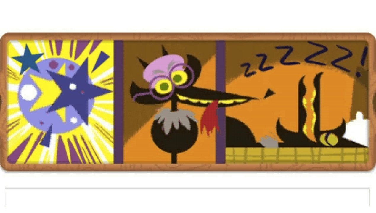 Doodle google Le petit chaperon rouge