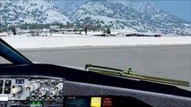 FSX Boeing 737 Innsbruck Low Visibility TakeOff ( HD )
