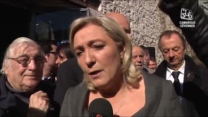 Municipales : Marine Le Pen en visite à Beaucaire