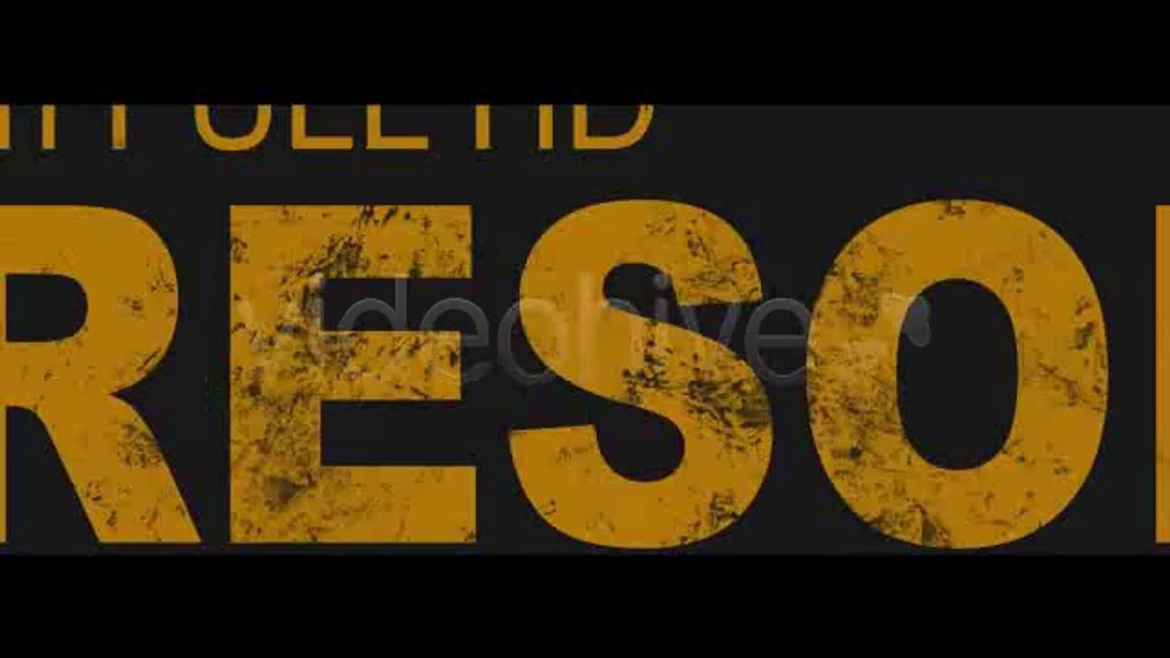 The Grunge - After Effects Template