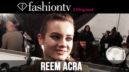 Reem Acra Fall/Winter 2014-15 Backstage | New York Fashion Week NYFW | FashionTV