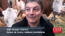 Salon de l'agriculture, Jean-Jacques Charton, éleveur de la meilleure montbéliarde