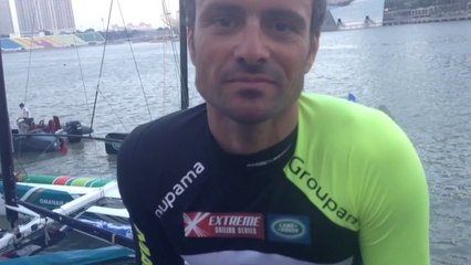 ESS14 Singapour - Franck Cammas fait le bilan de la 1ère épreuve