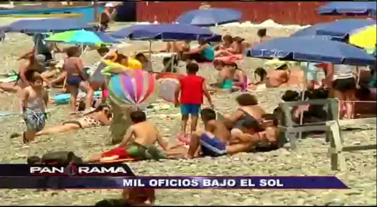 Mil oficios bajo el sol: un día como ambulante...