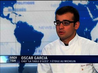 A 25 ans, Oscar Garcia devient le plus jeune chef étoilé par le Guide Michelin - 24/02