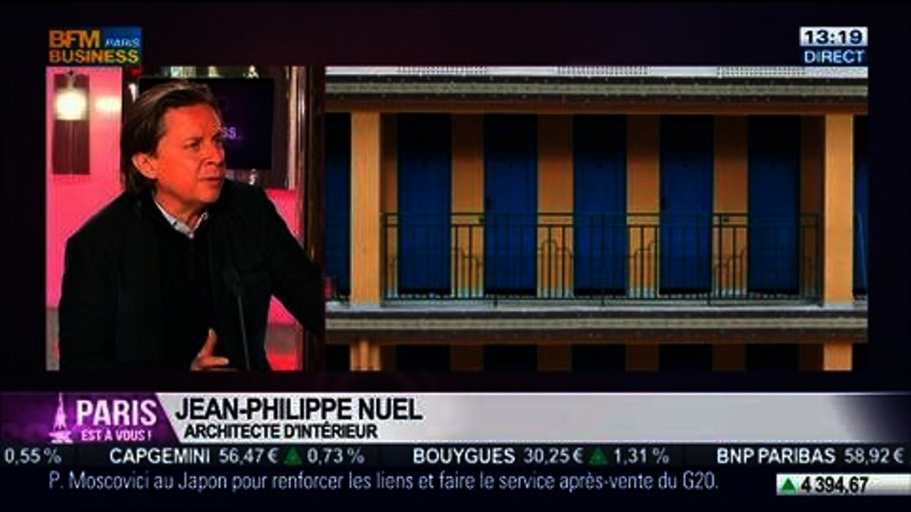 Le Paris de Jean-Philippe Nuel, architecte d'intérieur, dans Paris est à vous – 24/02