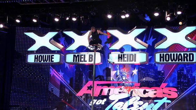 America's Got Talent 2013 - Season 8 - 096 - Timber Brown - Sexy Male Pole Dancer