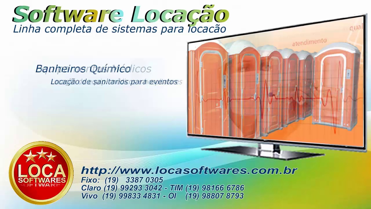 Softwares locação