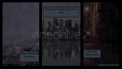 Comic Noir Slideshow - After Effects Template