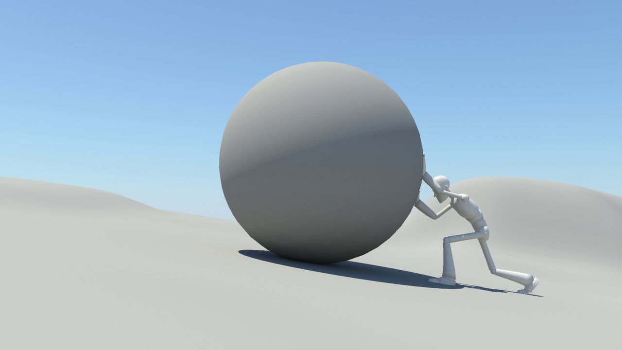 Heavy Ball Push