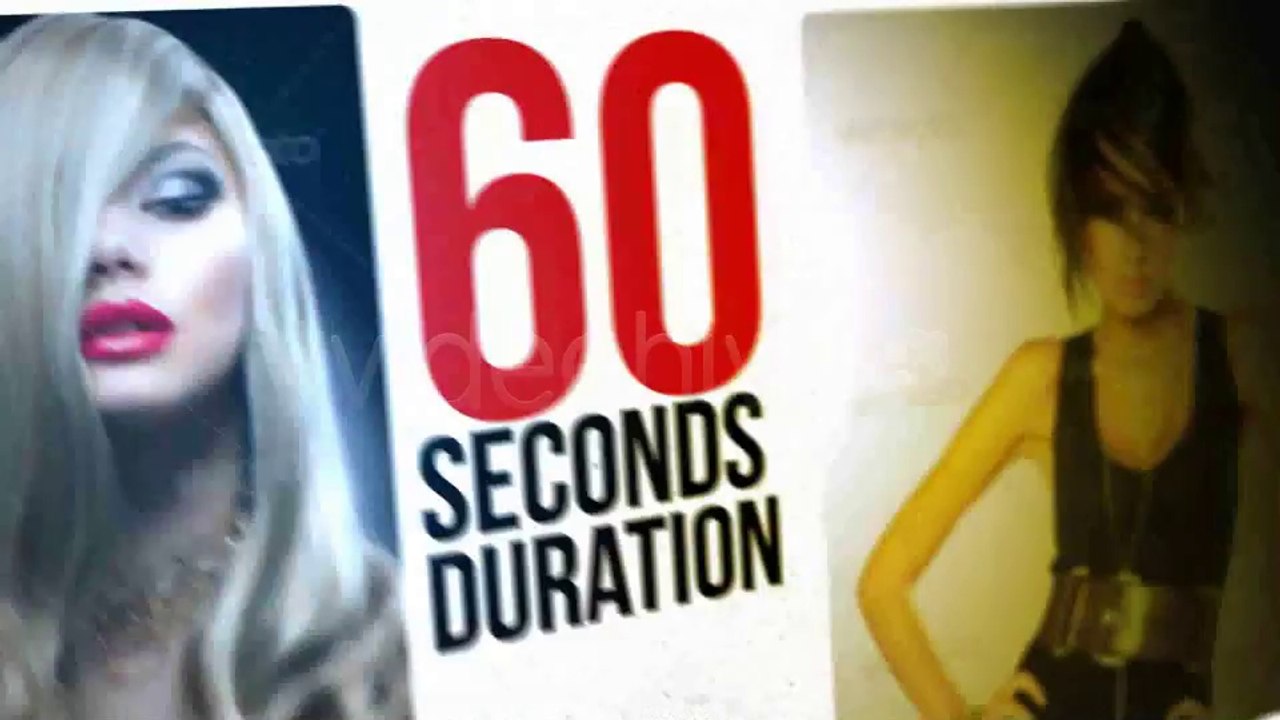 Photo Gallery And Kinetic Typography - After Effects Template