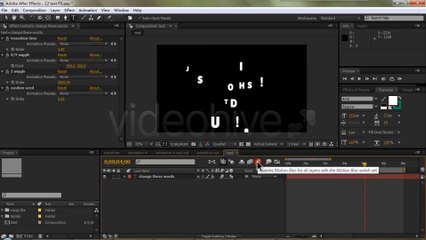 12 Text Fx Pack - After Effects Template